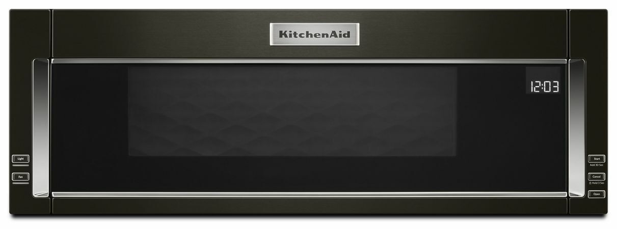 Kitchenaid Kmls311hbs 30''low Profile Microwave Hood Combination-black Stainless