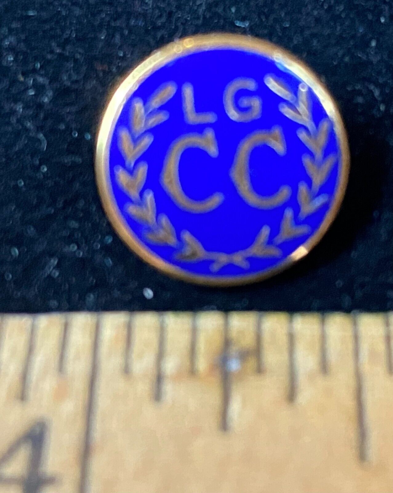 Vintage Salvation Army Lower Grade Corps Cadet Pin  1/2" Dia