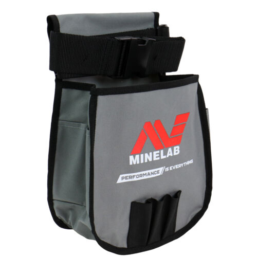 Minelab Metal Detector Finds Pouch In Grey & Black For Tools And Finds 9999-0076