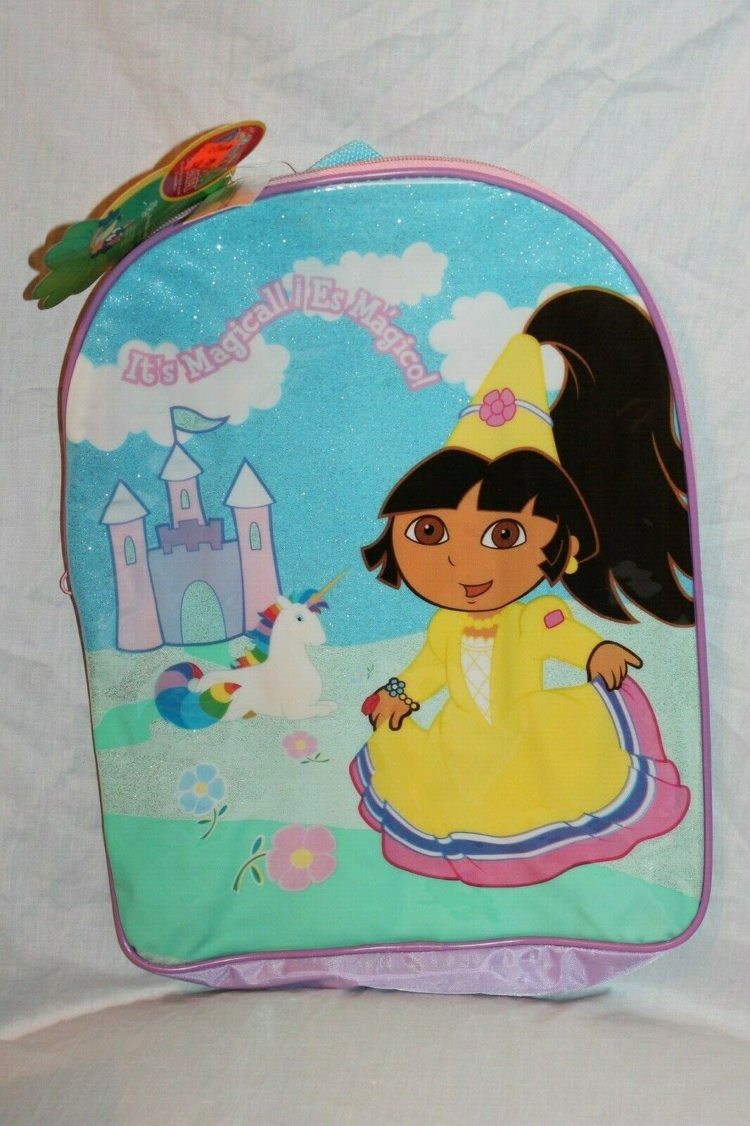 New With Tag Dora The Explorer  12" X 15"  Backpack