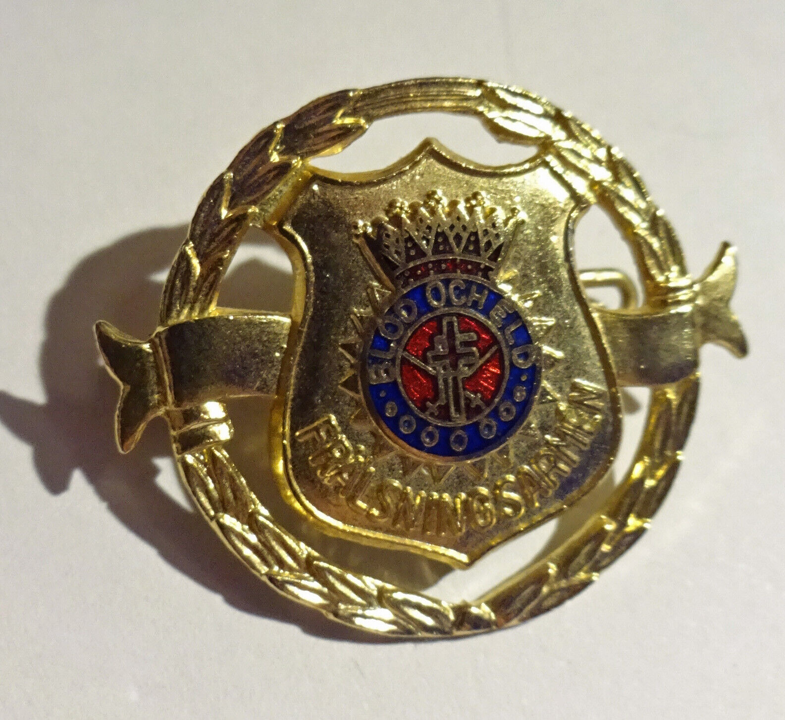 Salvation Army Sweden Fralsningsarmen Pin Badge Abzeichen