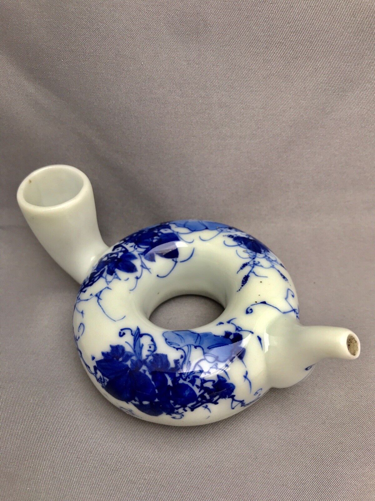 Vintage Blue And White Water Porcelain Dropper