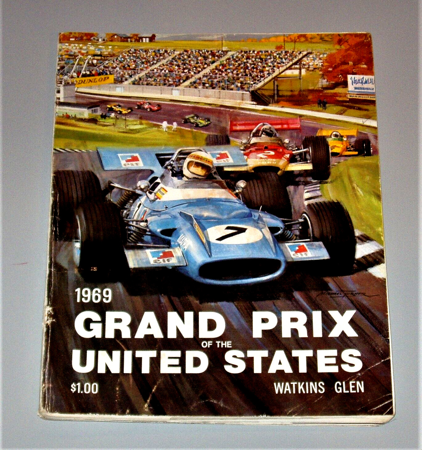 1969 Grand Prix Of The Us Race Program - Watkins Glen - With Entrants List