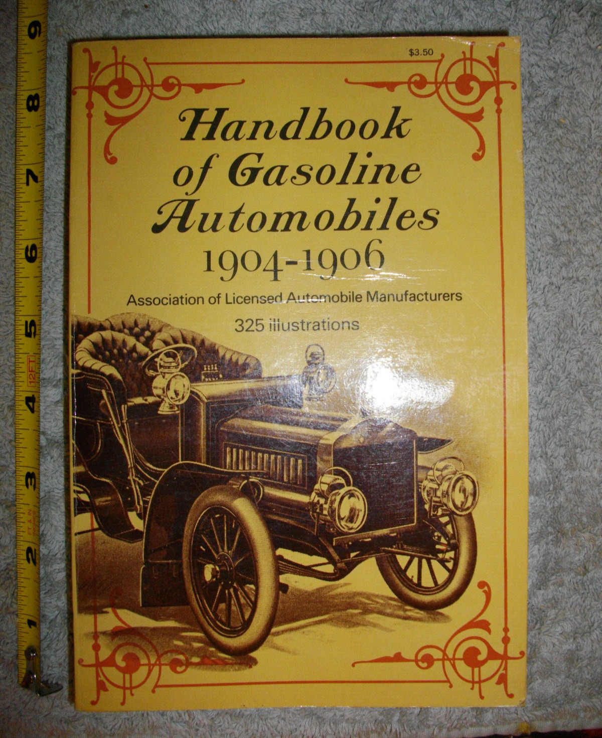 Handbook Of Gasoline Automobiles 1904-1906 (1969) 325 Illustrations Antique Cars
