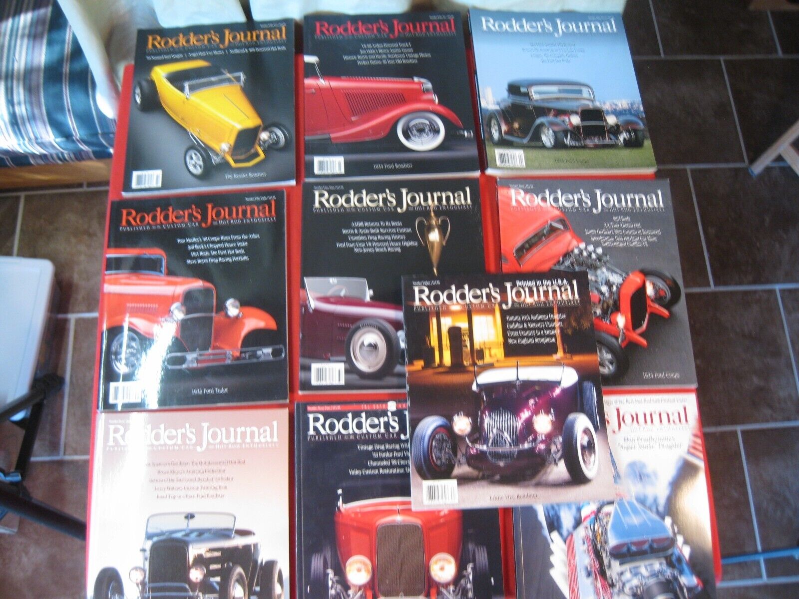 The Rodder's Journal Lot Of 10 Issues 55, 56, 57, 58, 59, 60, 61, 64, 72, 80.