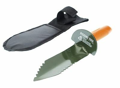 12" Serrated Edge Digger  For Metal Detecting Gardening Outdoor Shovel