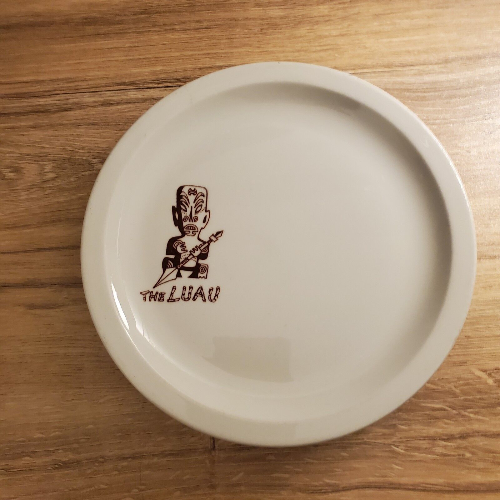 Vintage Bread Plates From The Luau In Beverly Hills Rare*tiki