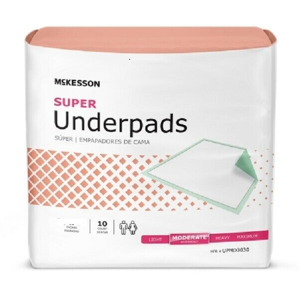 Mckesson Underpads, Puppy Dog Pads, Wee Wee Pee Pads, Piddle Pad Pick Size
