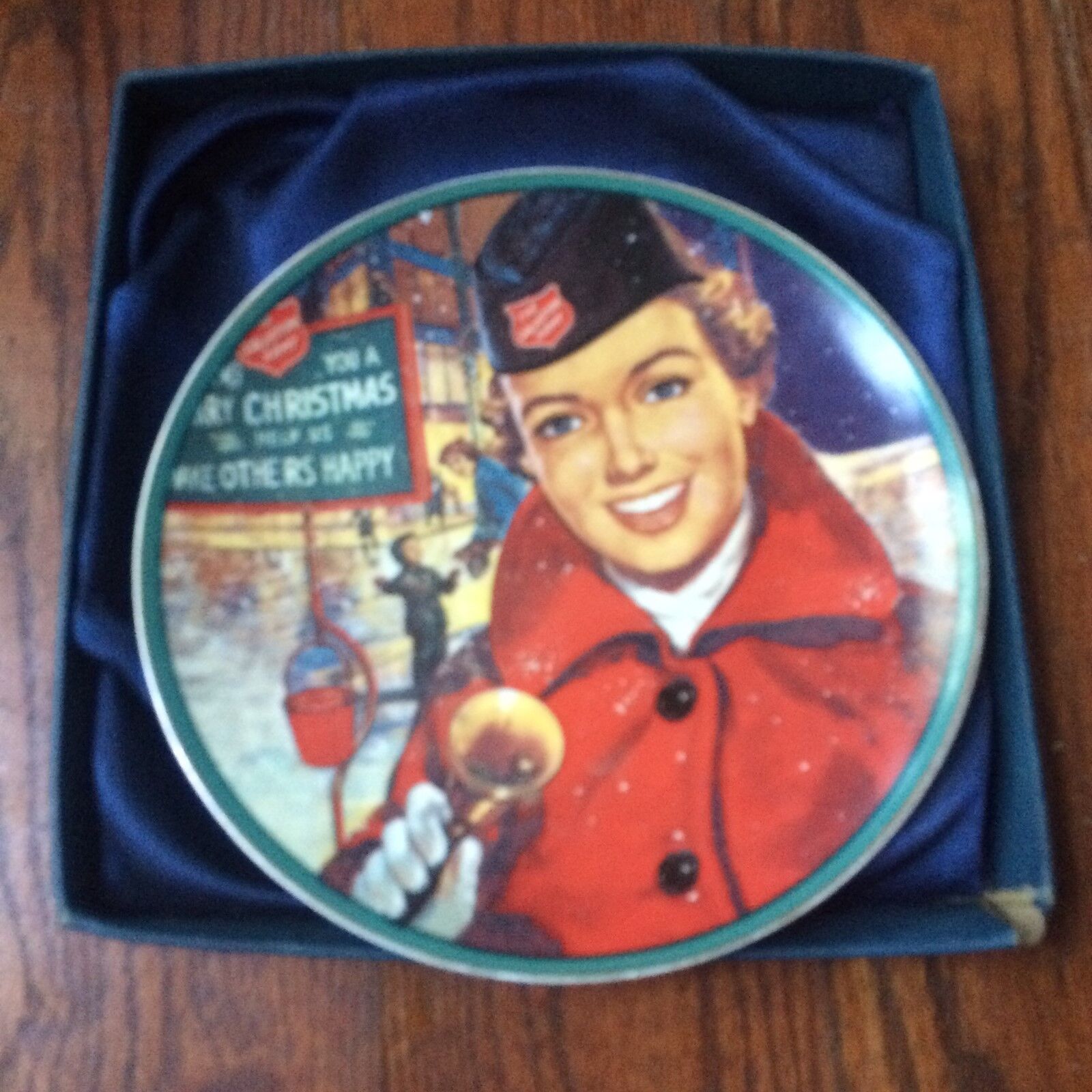 Salvation Army 125th Us Anniversary Christmas Plate