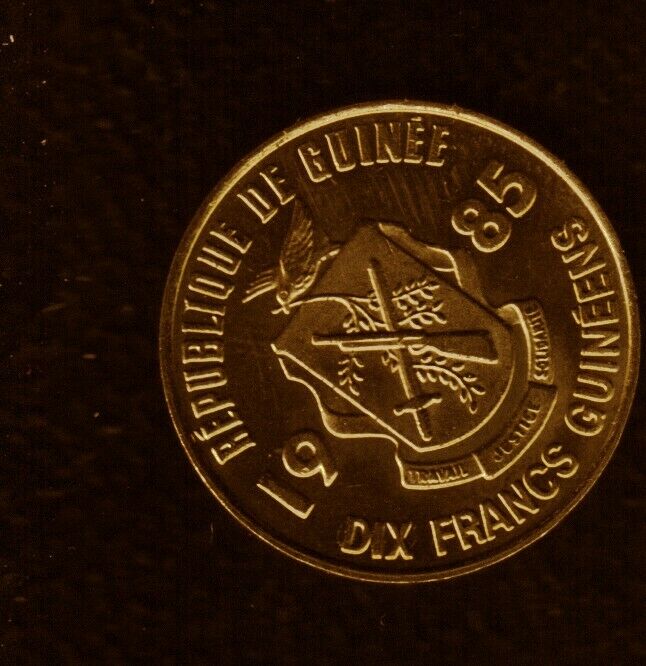 Guinee 10 Francs 1985