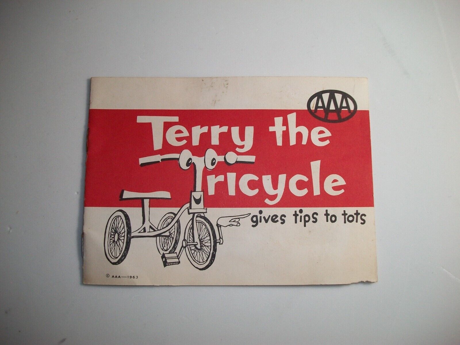 Vintage Aaa Auto Club Booklet Terry The Tricycle