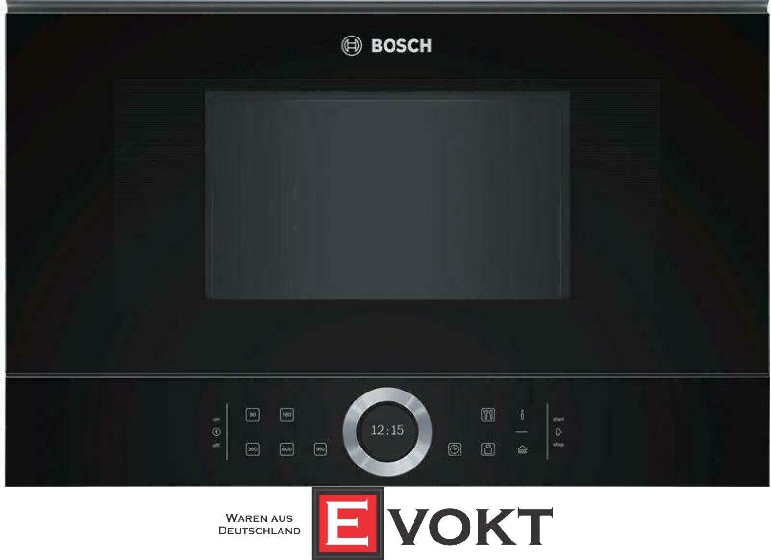 Bosch Bfr634gb1 Series 8 Built-in Microwaves , 900 W 21l, Autopilot, Colorglass