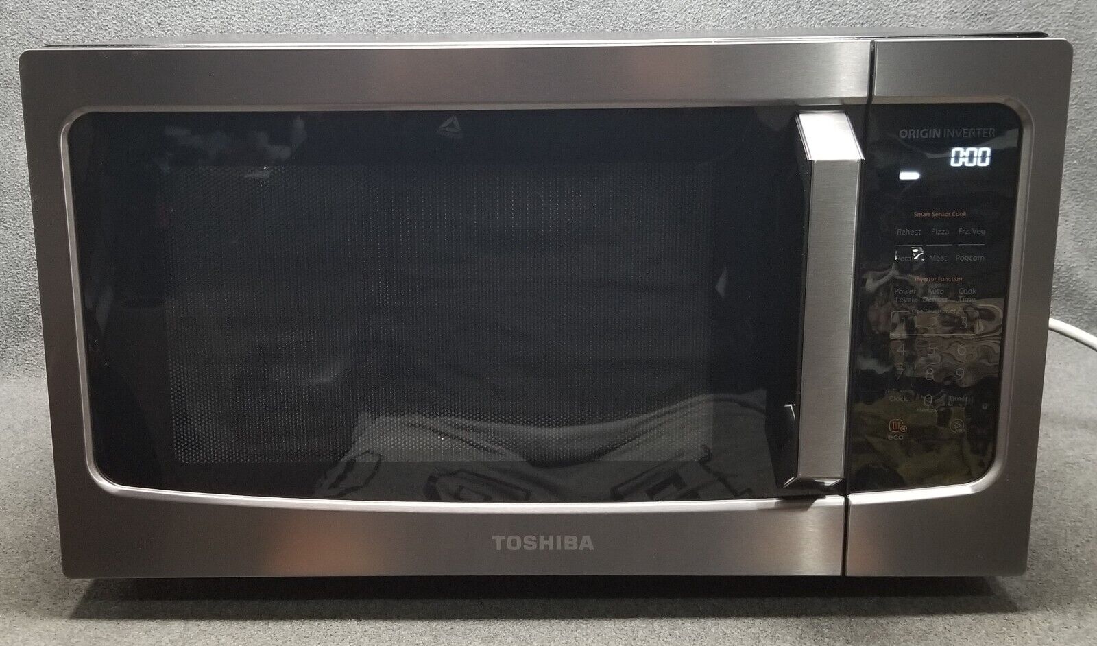 Toshiba Ml-em45pit(bs) Microwave Oven W Origin Inverter Technology Lcd Display