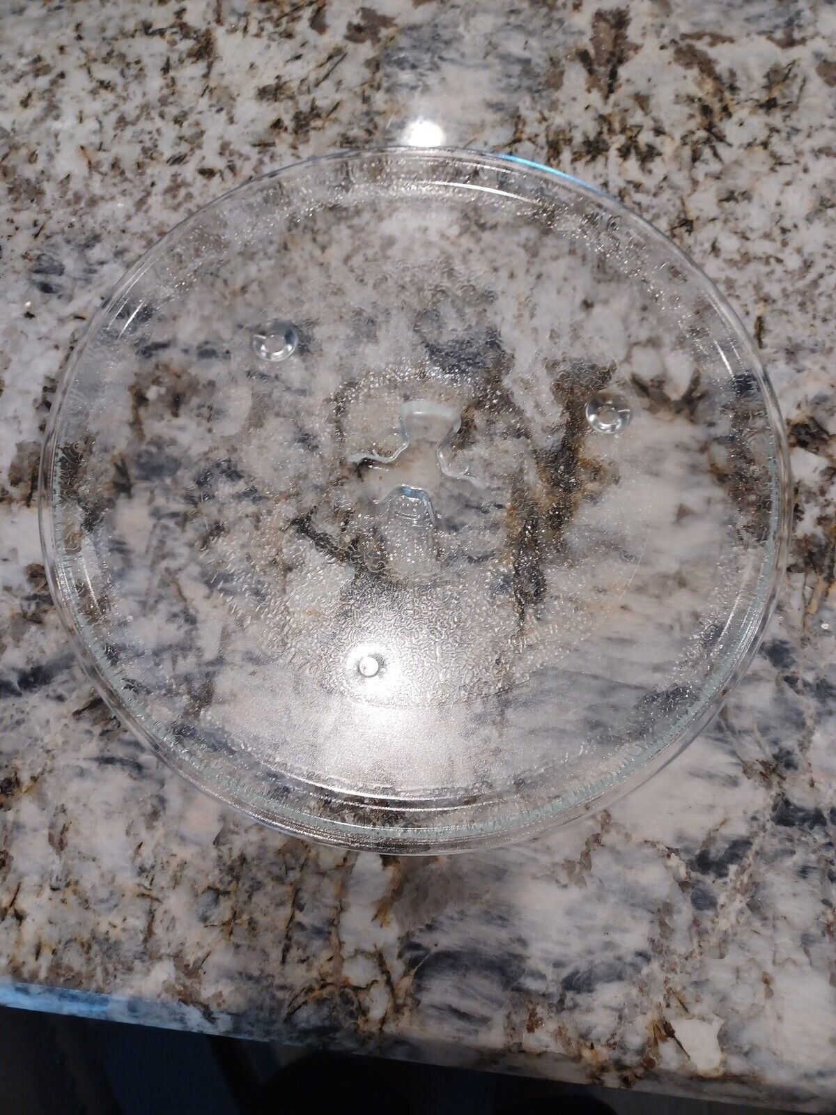 Hamilton Beach Stainless Steel 0.9 Cu. Ft. Red Microwave Oven Glass Plate Parts