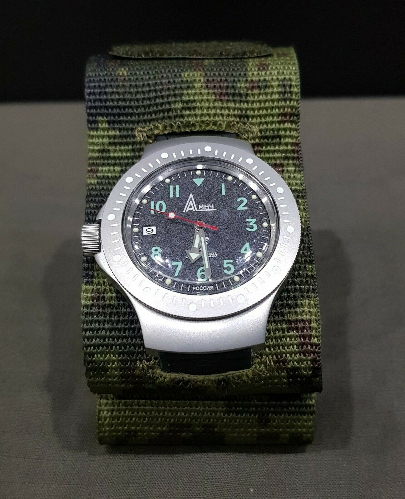 Original Russian Army Mechanical Wrist Watch 6e4-2. Ratnik Set.