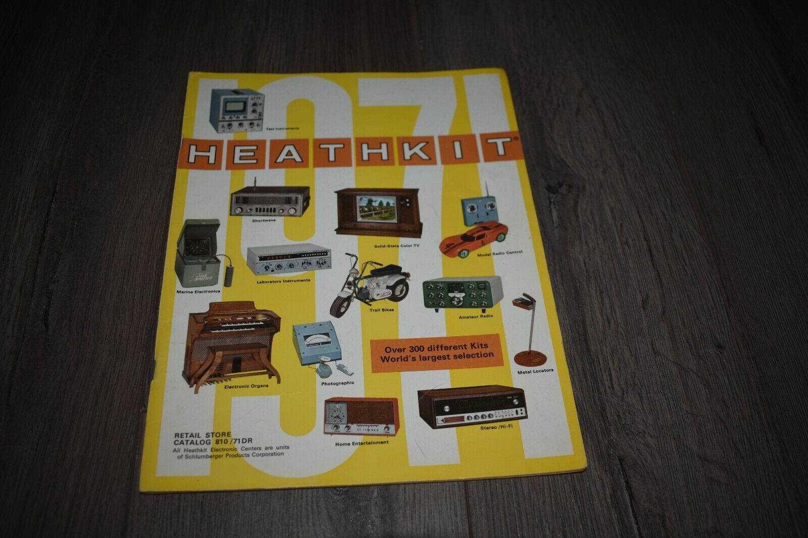 Heathkit Product Catalog 810/71dr 1971 Electronics Tv Radio Test Equipment
