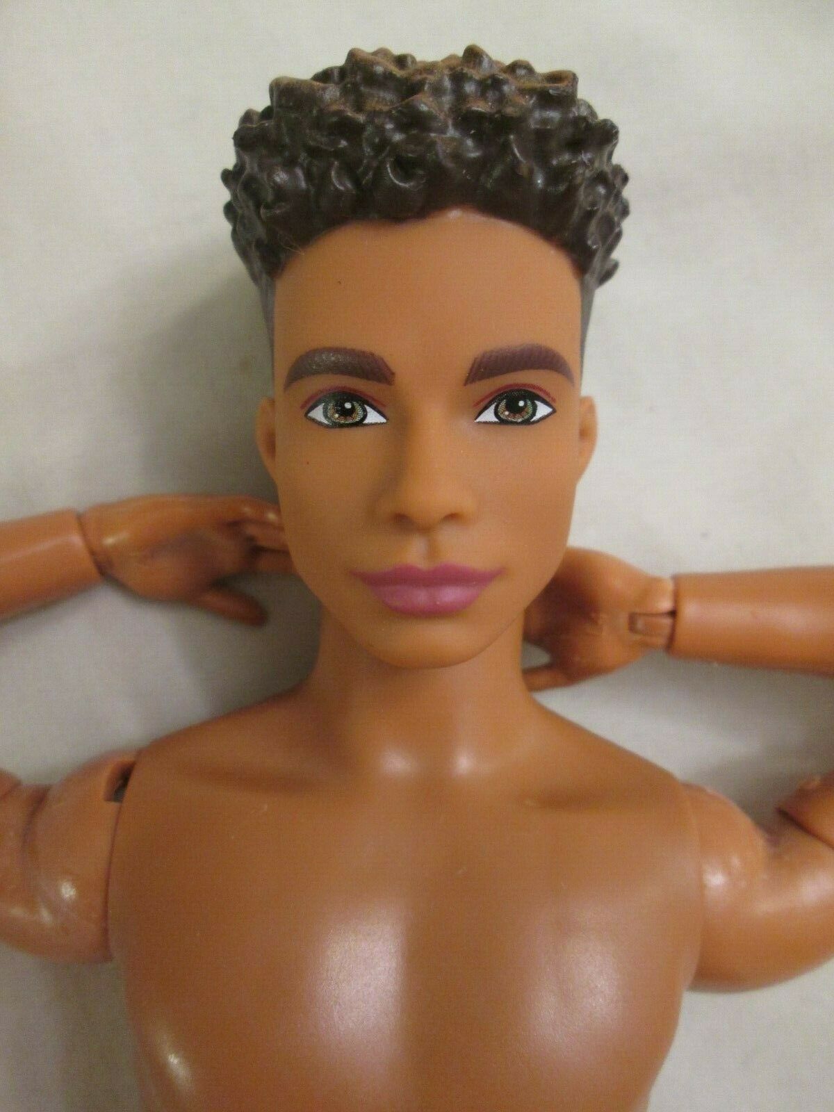 Barbie Rafa Big City Big Dreams Made To Move Hybrid Ken Doll Sculpted Hair
