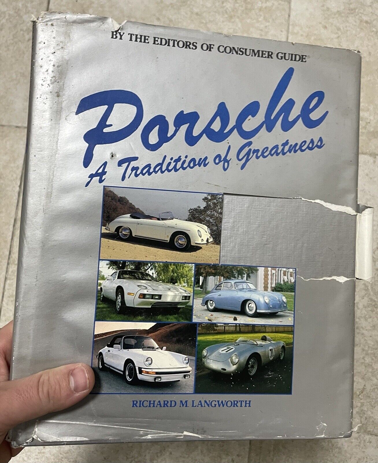 Vintage Porsche Car Book