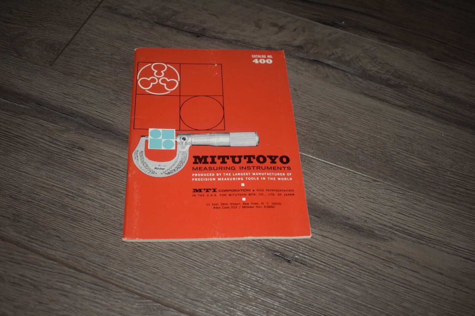 Vintage Mitutoyo Measuring Instruments Mti Corp Product Catalog #400 Precision