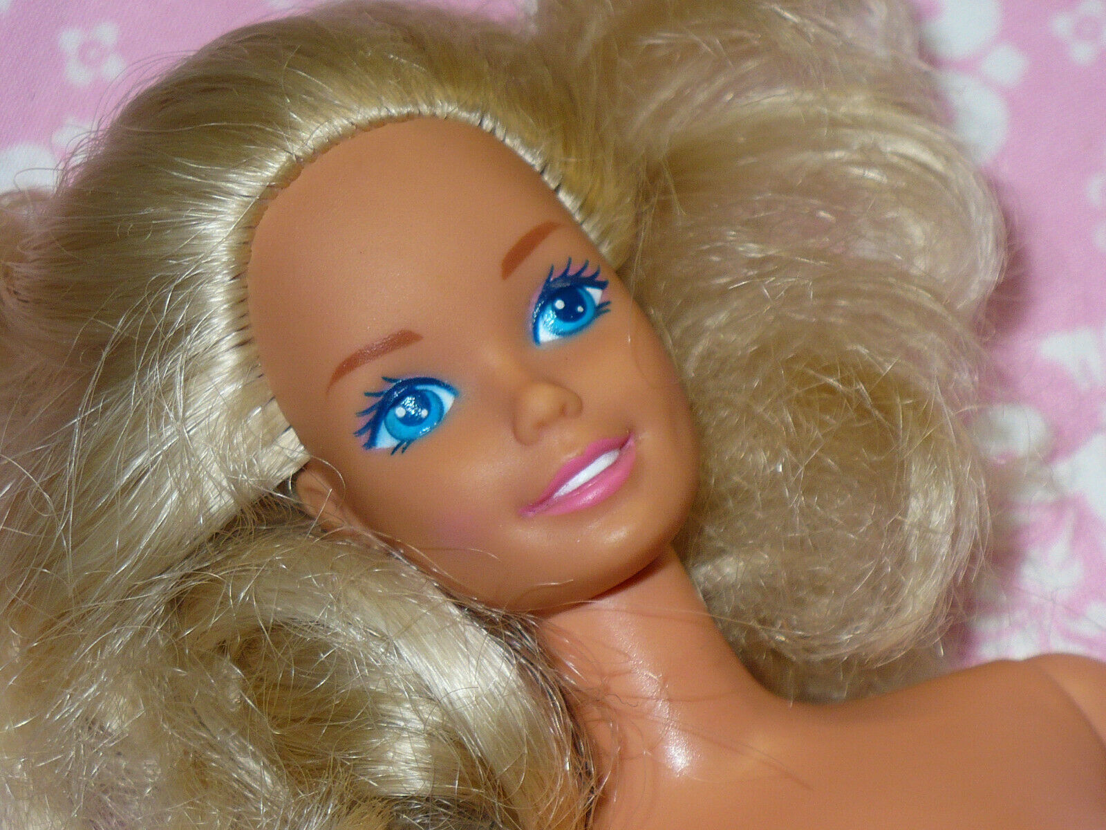 Barbie Doll Vintage 1990's Superstar Barbie Blonde Nude Naked For Ooak Custom