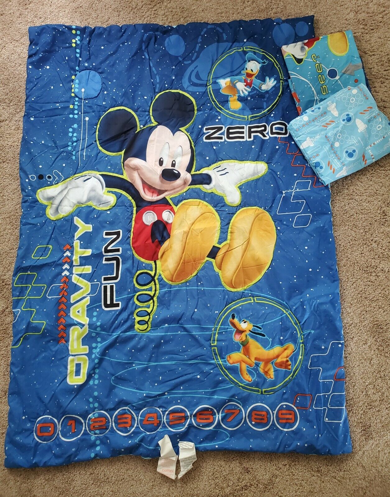 3 Piece Crib Toddler Bedding Set Baby Boy Disney Mickey Mouse