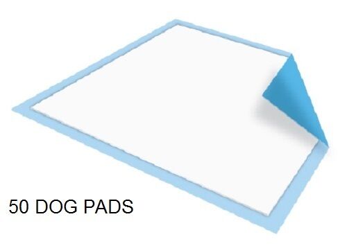 50 - Dog Puppy 23x36 Pet Housebreaking Pad, Pee Training Pads,  Underpads